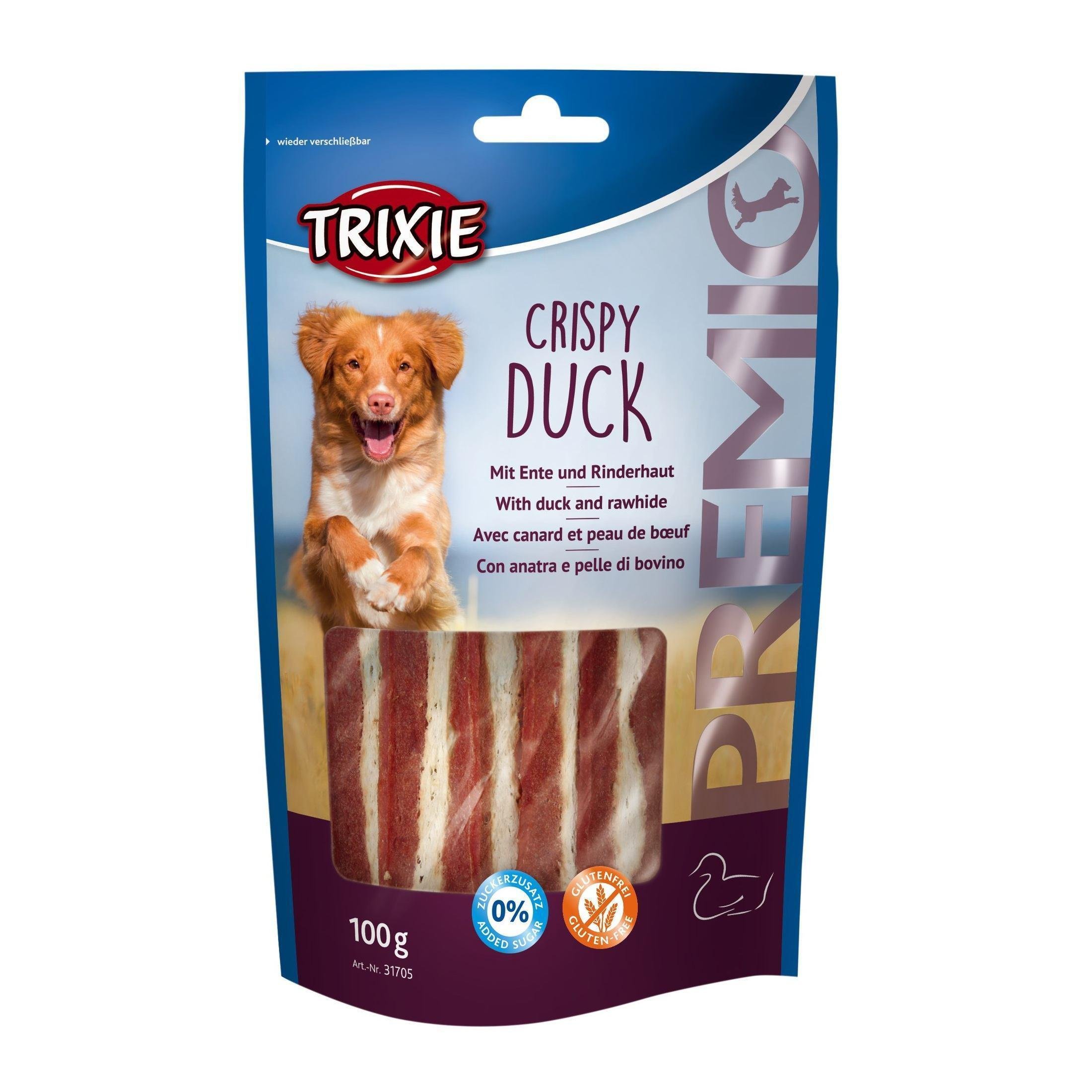 Лакомство для собак Trixie PREMIO Crispy Duck 100 г