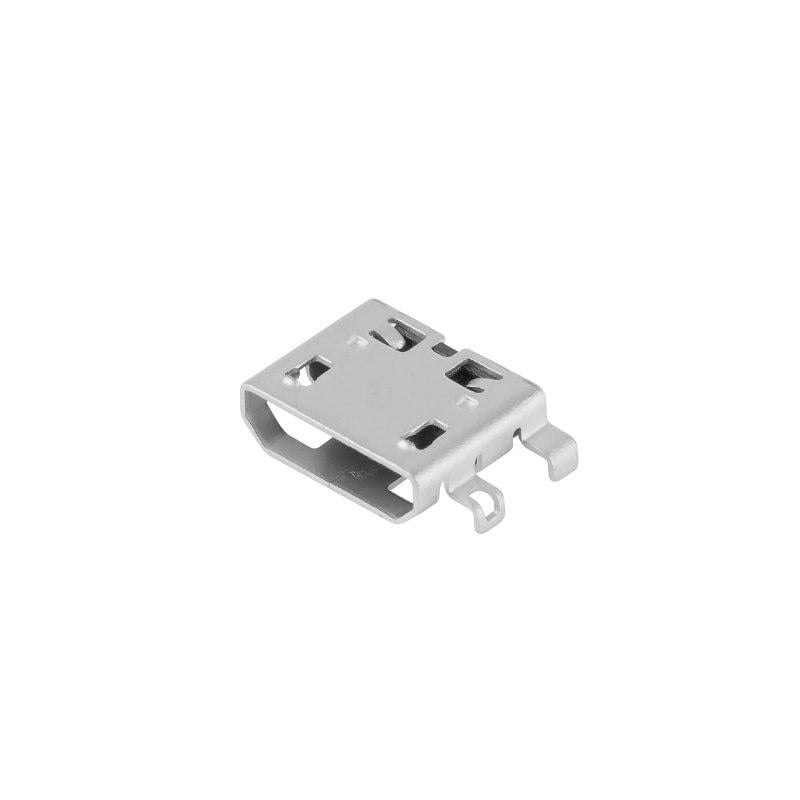 Гнездо Micro USB 5pin SMT без спідницы (A447038) Гнездо Micro USB 5pin SMT без спідницы (A447038)