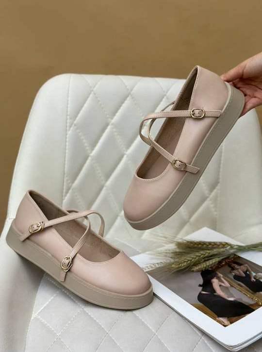 Туфли женские Loretta Е370-5 р. 36 Бежевый (34203965)