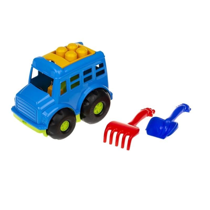 Игрушка для песочницы машинка Colorplast Бусик от 3 лет Синий (IS-183-S-377)