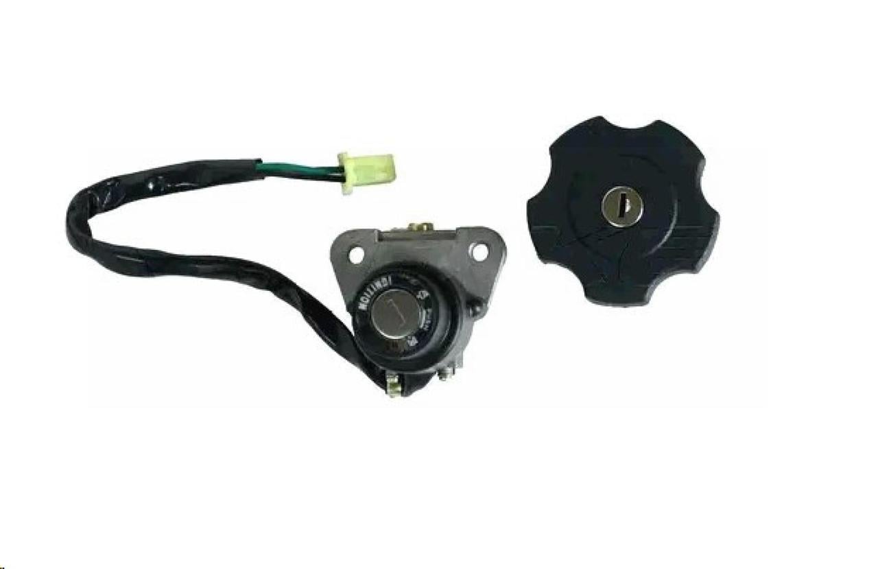 Замок зажигания комплект и крышка бака EURORUN для SkyMoto Dragon K166FML (2177162807)