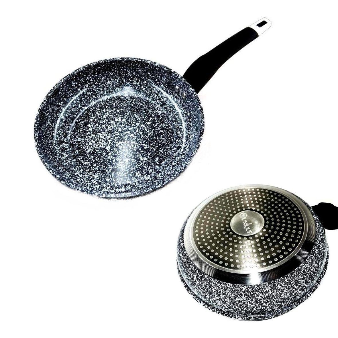 Сковорода антипригарна без кришки Unique UN-5104-24 24 см (203294) - фото 2