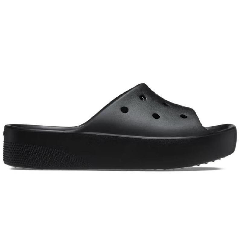 Сабо женские Crocs Classic Platform Slide M5W7 р. 37/38 23 см Black (208180)