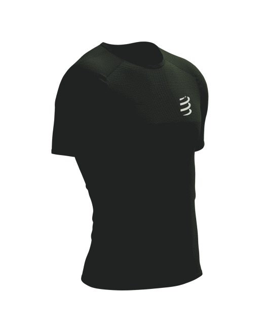 Футболка мужская Compressport Performance SS Tshirt M Black/White (19100438)