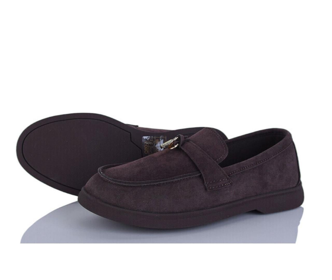 Лоферы женские Stilli Q80-580/40 р. 40 25,8 см Коричневый