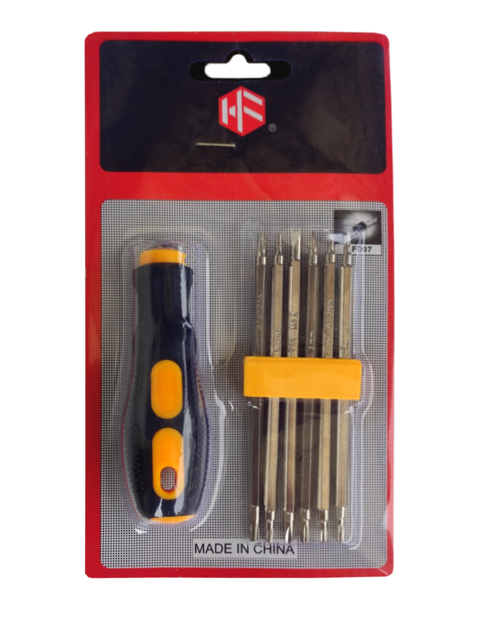 отвертка-набор с двухсторонними насадками 6 ед. (51363)