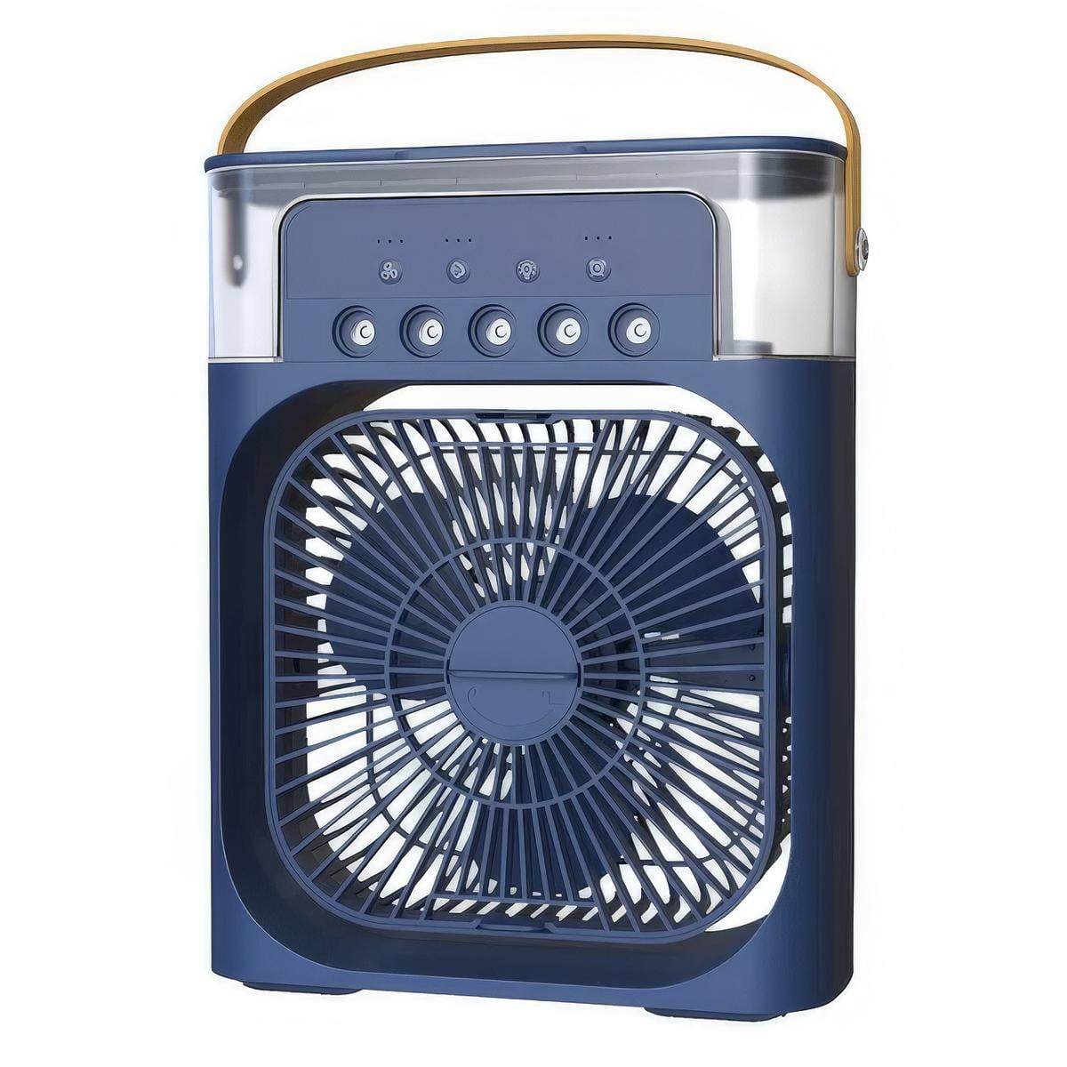 Вентилятор портативный Air Cooler Fan USB 4в1 Синий (1010573-DarkBlue)