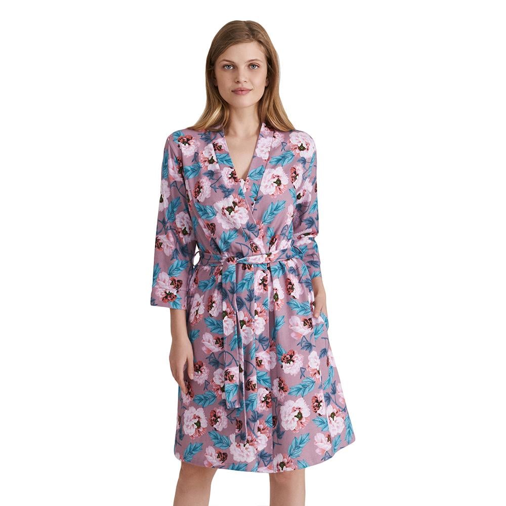 Халат домашний женский Ellen S Фиолетовый (LGK 200/00/01)