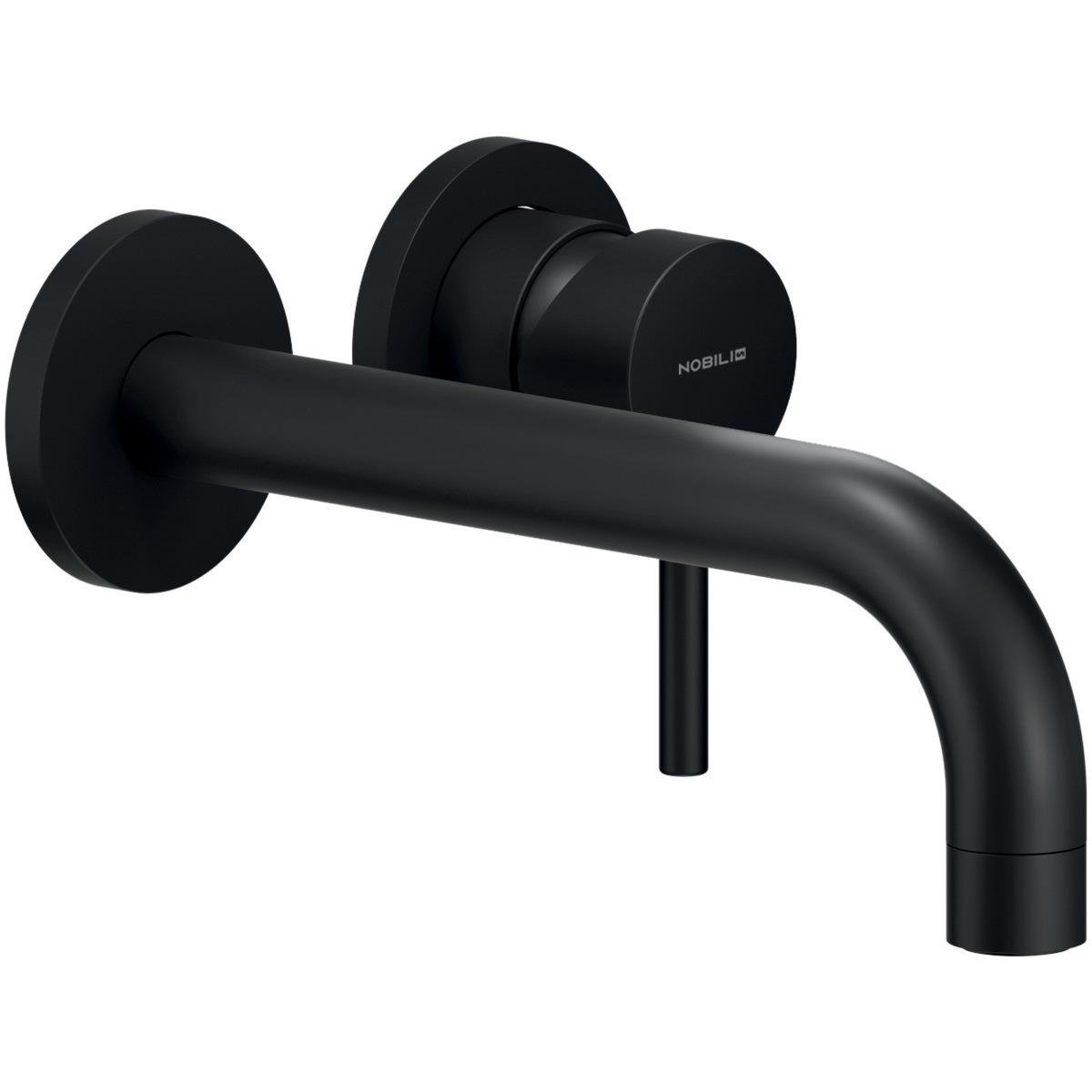 Внешняя часть смесителя без скрытой части Nobili Live LV00199/1BM Черный (184193)