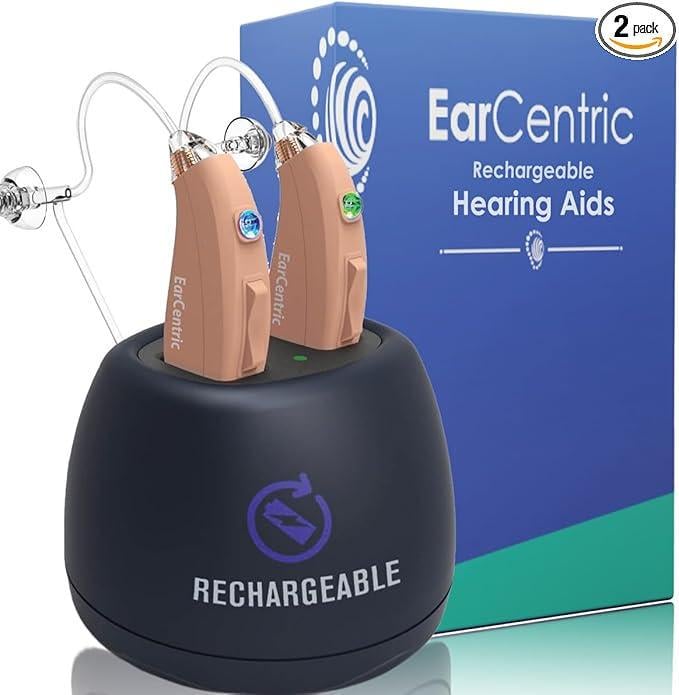 Слуховий апарат Ear Centric для посилення звуку з шумопридушенням