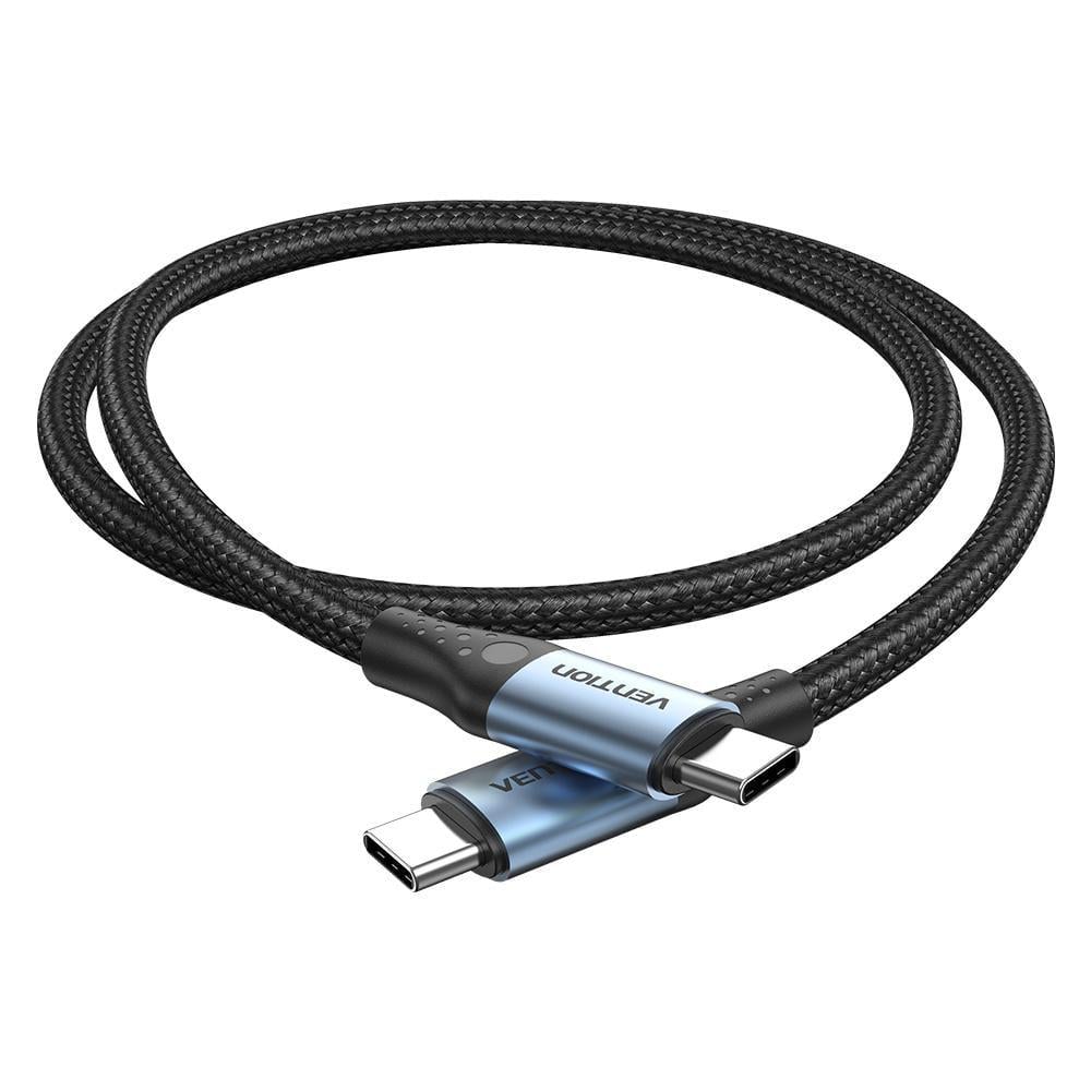 Кабель USB-C на USB-C Vention 240 Вт 1 м Черный (TREBF)