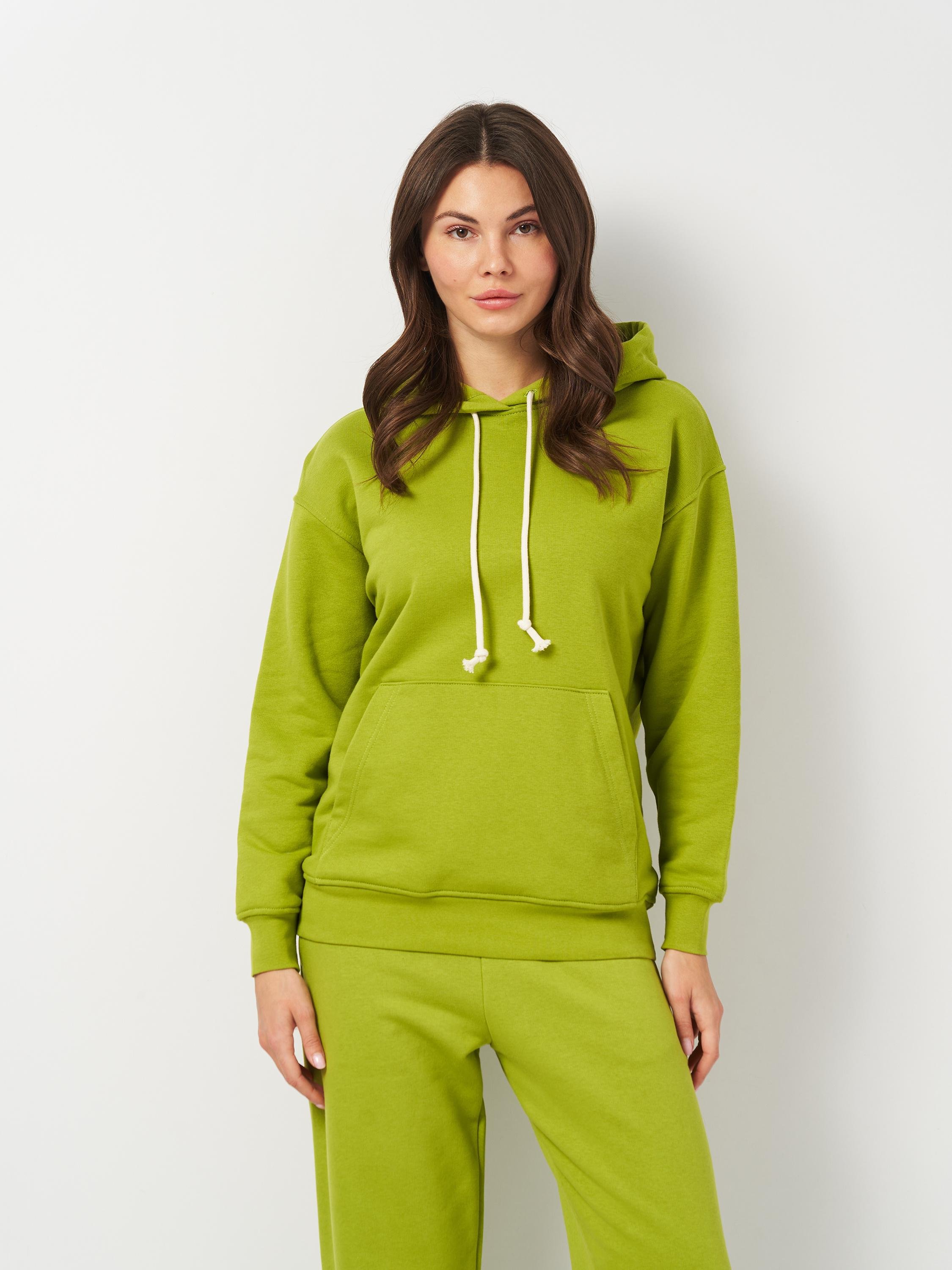 Худі жіноче ROZA 231110 2XL Матча (4824005707520) - фото 1 Худі жіноче ROZA 231110 2XL Матча (4824005707520) - фото 1