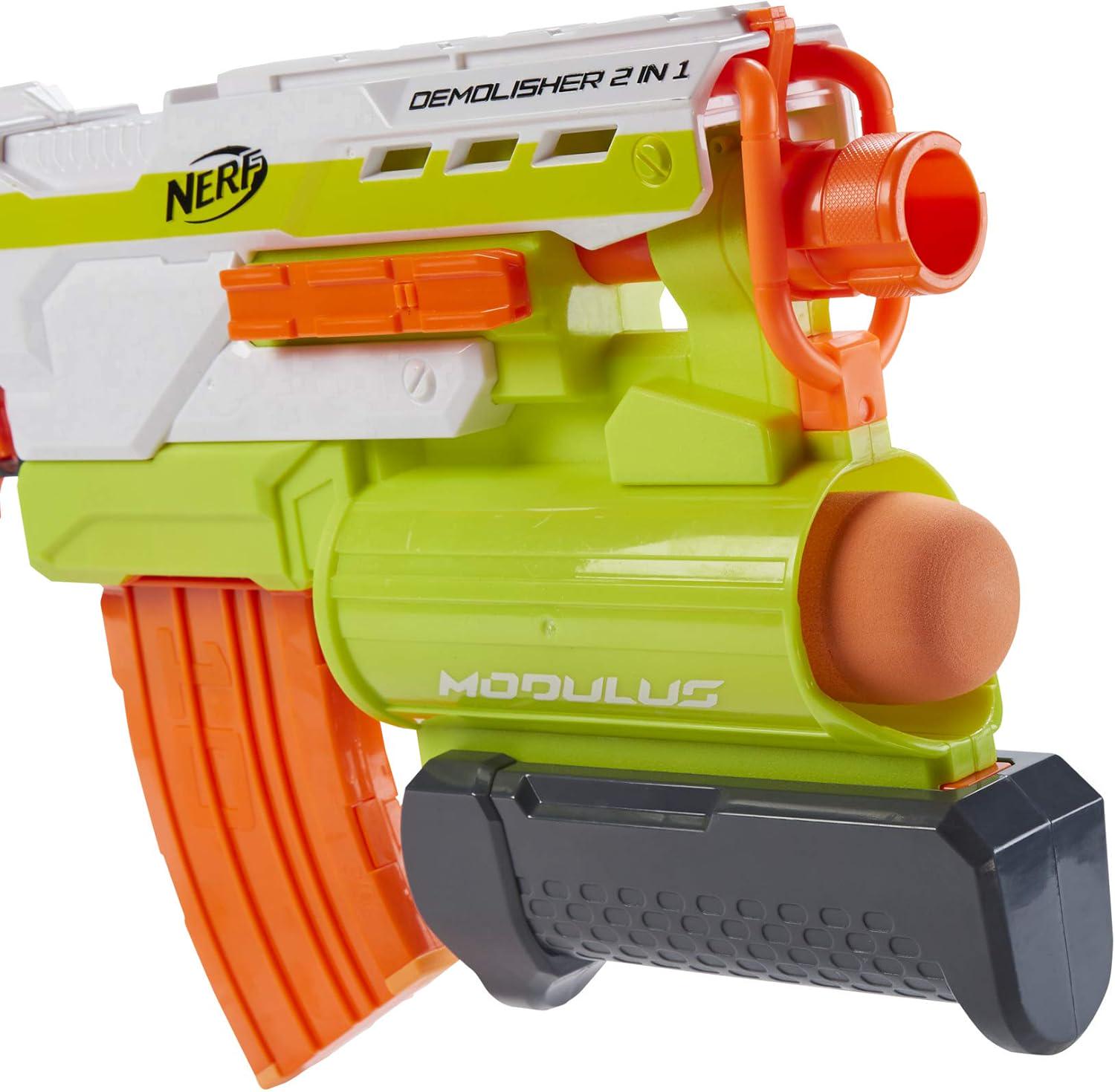 Бластер моторизований Nerf Modulus demolisher 2в1 motorized blaster (29548764) - фото 4