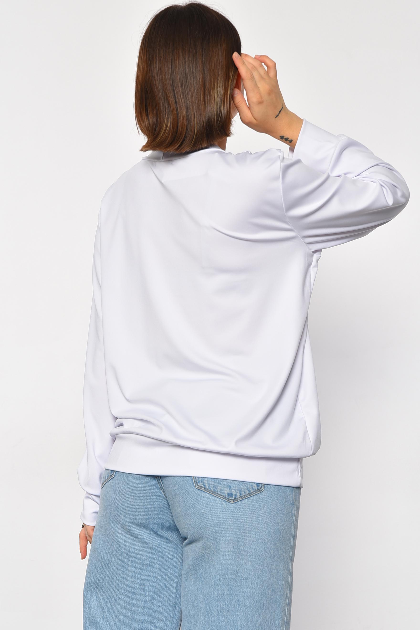 Свитшот женский с рисунком 2XL-3XL Белый (185607) - фото 3 Свитшот женский с рисунком 2XL-3XL Белый (185607) - фото 3