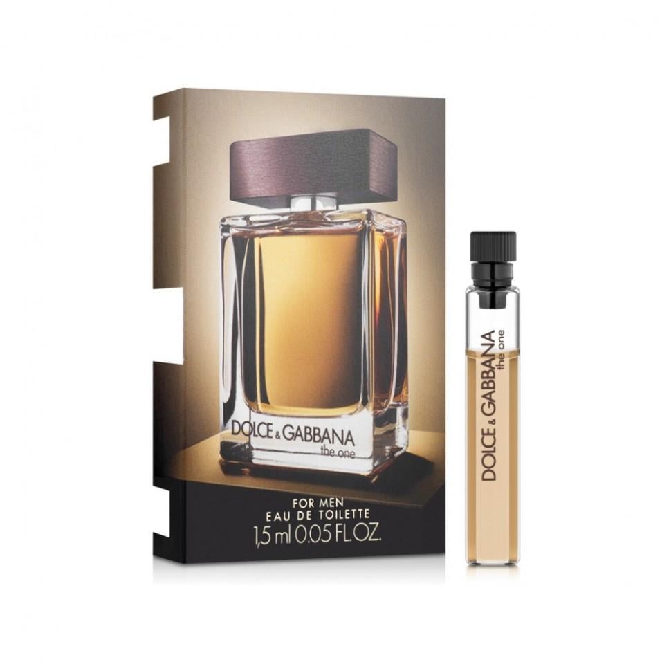 Туалетная вода для мужчин Dolce&Gabbana The One 1,5 мл пробник (387011)