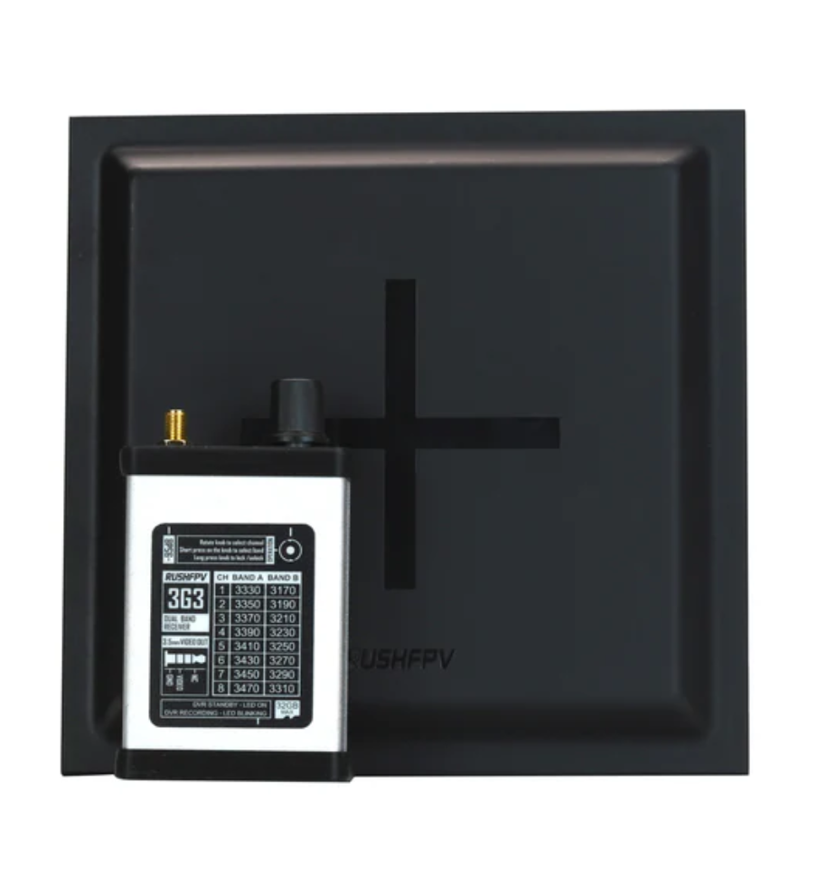 Видеоприемник с функцией записи DVR для квадрокоптера RushFPV 3,3 ГГц VRX Rush DVR (26794888)