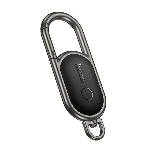 Трекер Hoco E91J Orbit Tag Bluetooth для ключей и вещей из Apple Find My Black