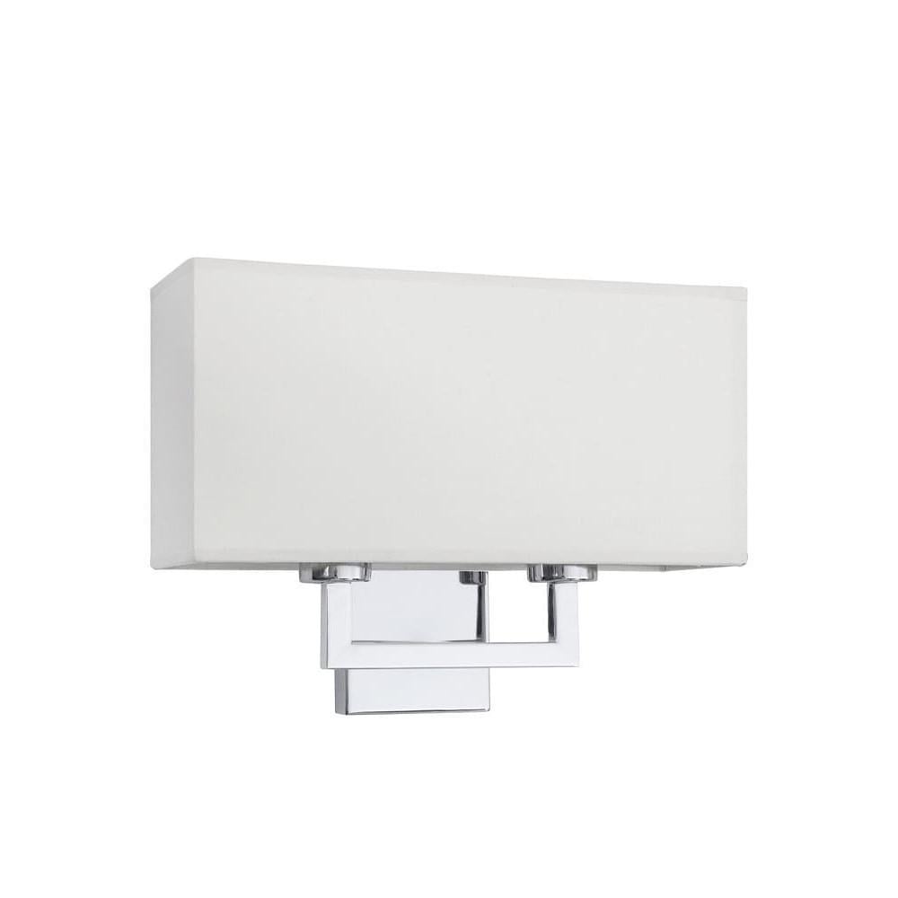 Бра настенное Nowodvorski 4731 Hotel E27 2x60W IP20 Хром (28688518)