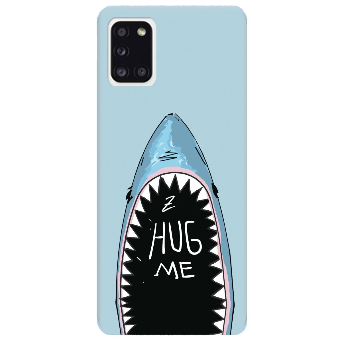 Силиконовый чехол Zorrov для Samsung Galaxy A31 - Hug me (14110040203088886)