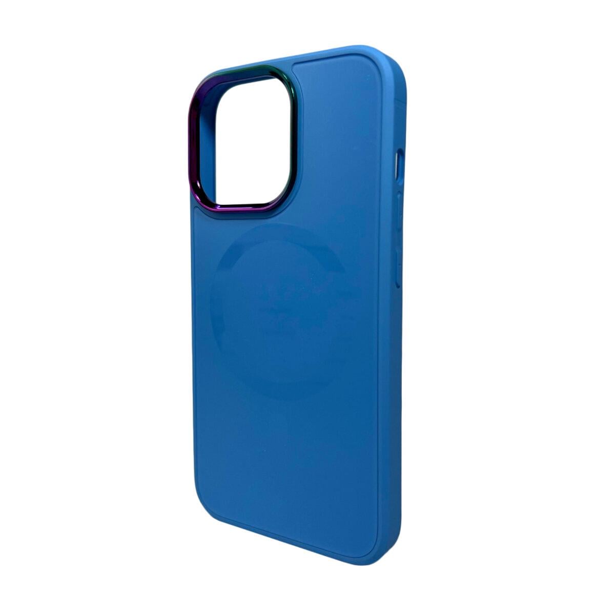 Противоударный чехол для Apple iPhone 13 Pro AG Glass Sapphire MagSafe / Blue