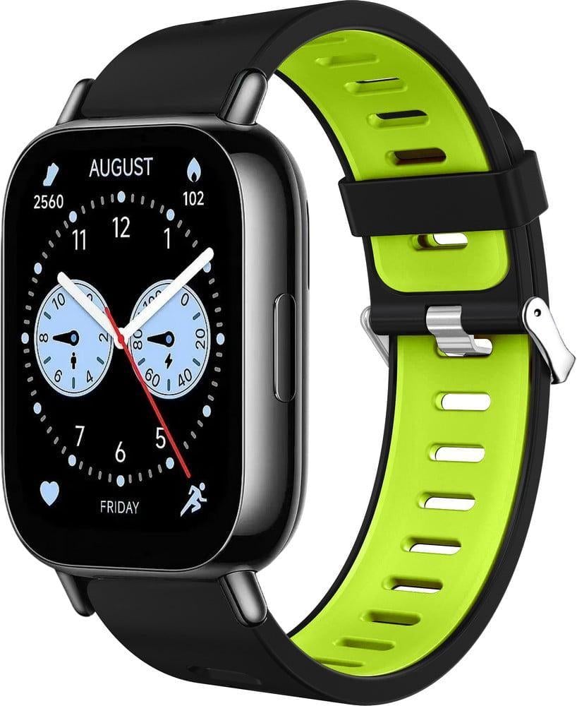 Ремінець Traf для смарт-годинника Redmi Watch 5 Lite/5 Active Black/Green (40510-4A) Ремінець Traf для смарт-годинника Redmi Watch 5 Lite/5 Active Black/Green (40510-4A)