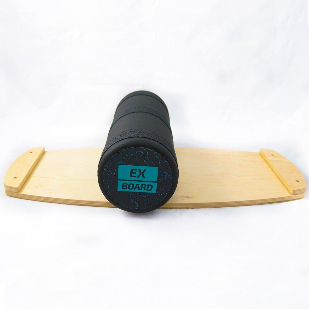 Балансборд Ex-board Neon черный валик 16 см литой (EX56) - фото 3 Балансборд Ex-board Neon черный валик 16 см литой (EX56) - фото 3