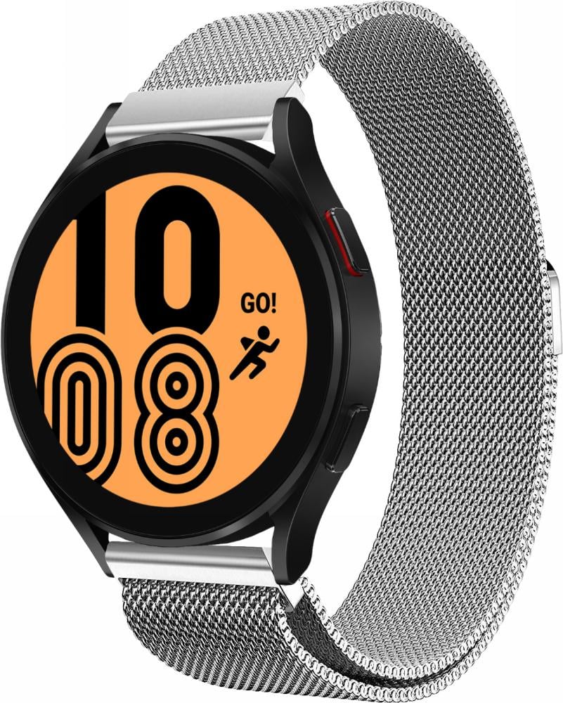 Ремешок Миланская Петля Milano для Galaxy Watch 4 44 мм Silver (23084-59)