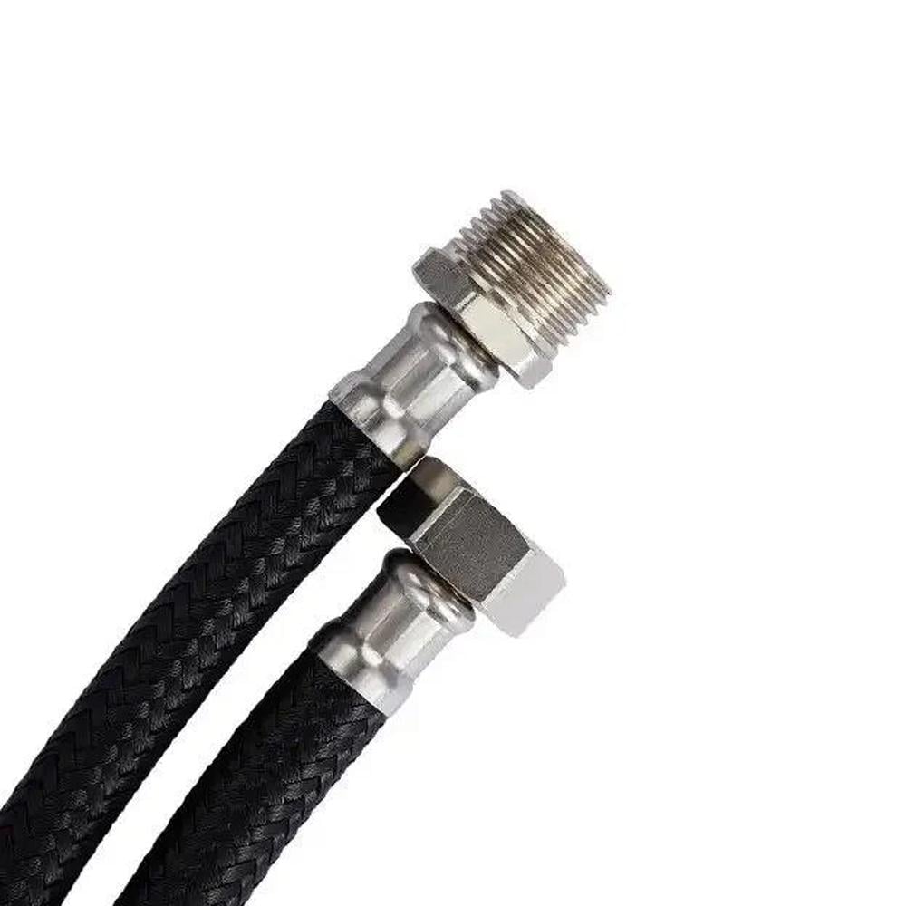 Шланг для води Aquastrong NYLON Г-Ш 1/2"х1/2" 40 см (29923088)