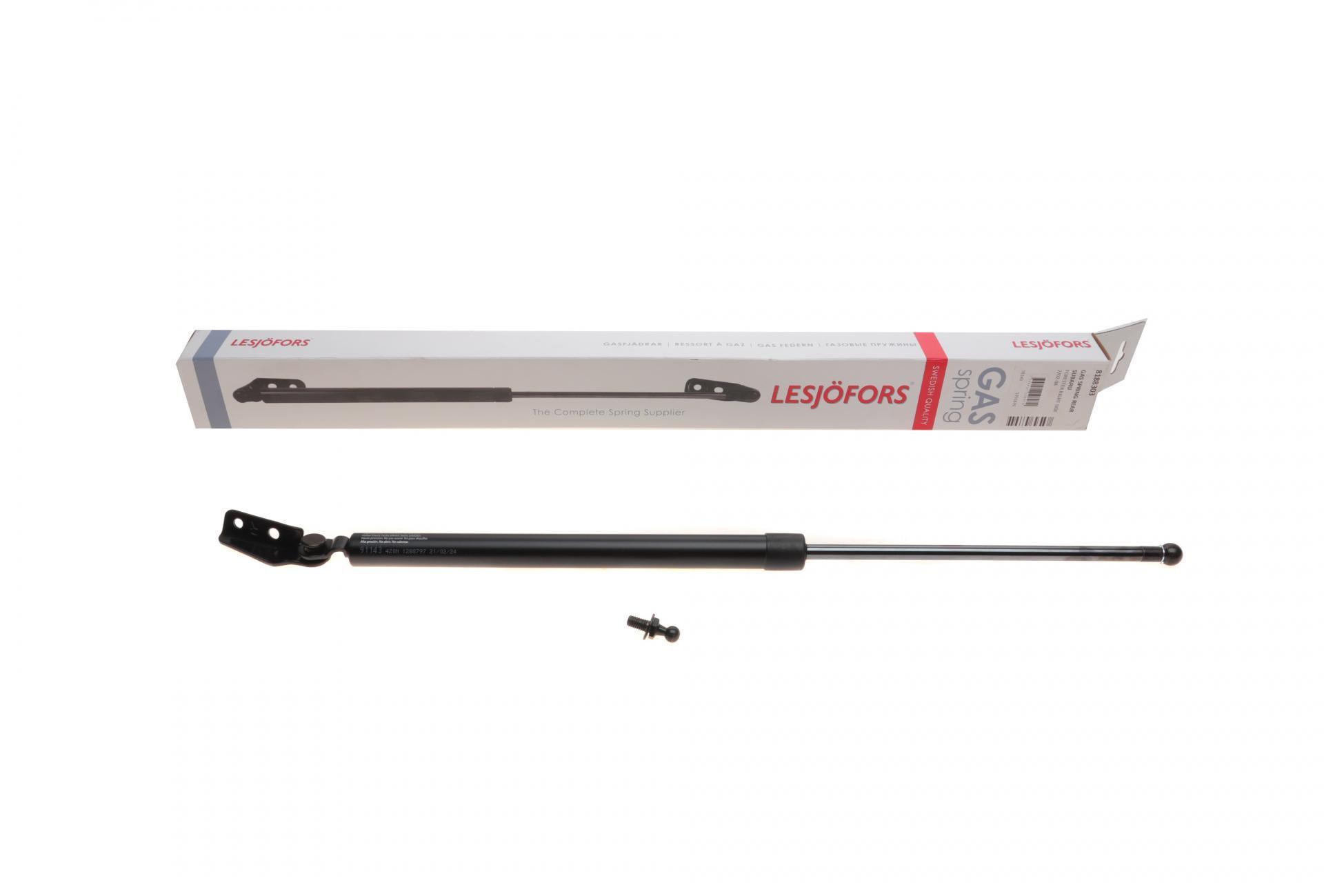 Амортизатор крышки багажника LESJOFORS для Subaru Forester 02-08 R SUV - (8188303)