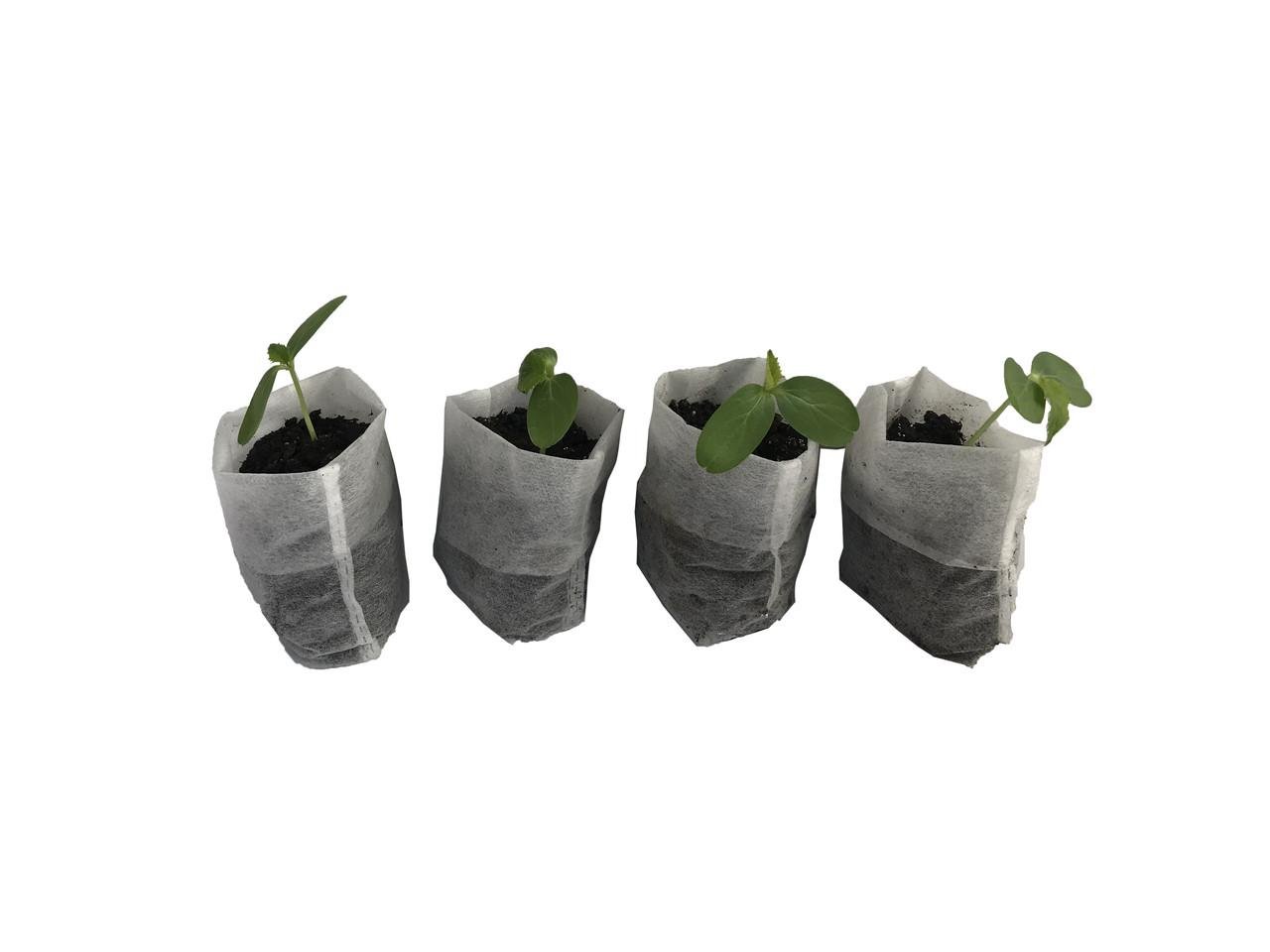 Мешочки для рассады из биоразлагаемого спанбонда 8х10 см 100 мл 100 шт. Белый (21233872) - фото 4 Мешочки для рассады из биоразлагаемого спанбонда 8х10 см 100 мл 100 шт. Белый (21233872) - фото 4