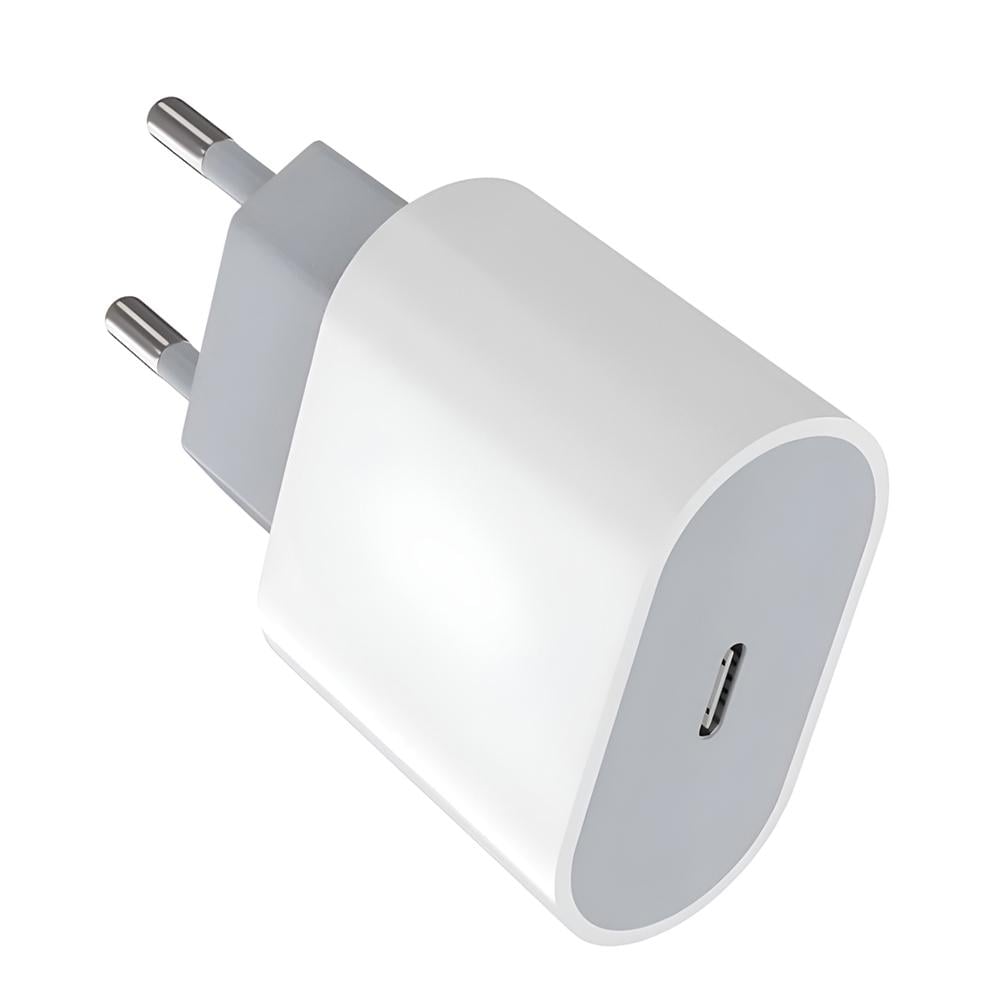 Адаптер сетевой Foxconn Type C 35W с быстрой зарядкой Power Delivery Pd Белый (4643b590)