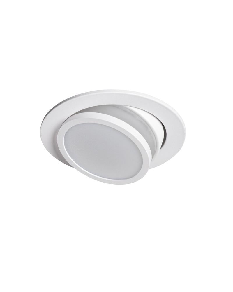 Точечный светильник Kanlux 33166 Ageo DSO-W GX5.3/GU10 1x10W IP20 Wh (12946332)