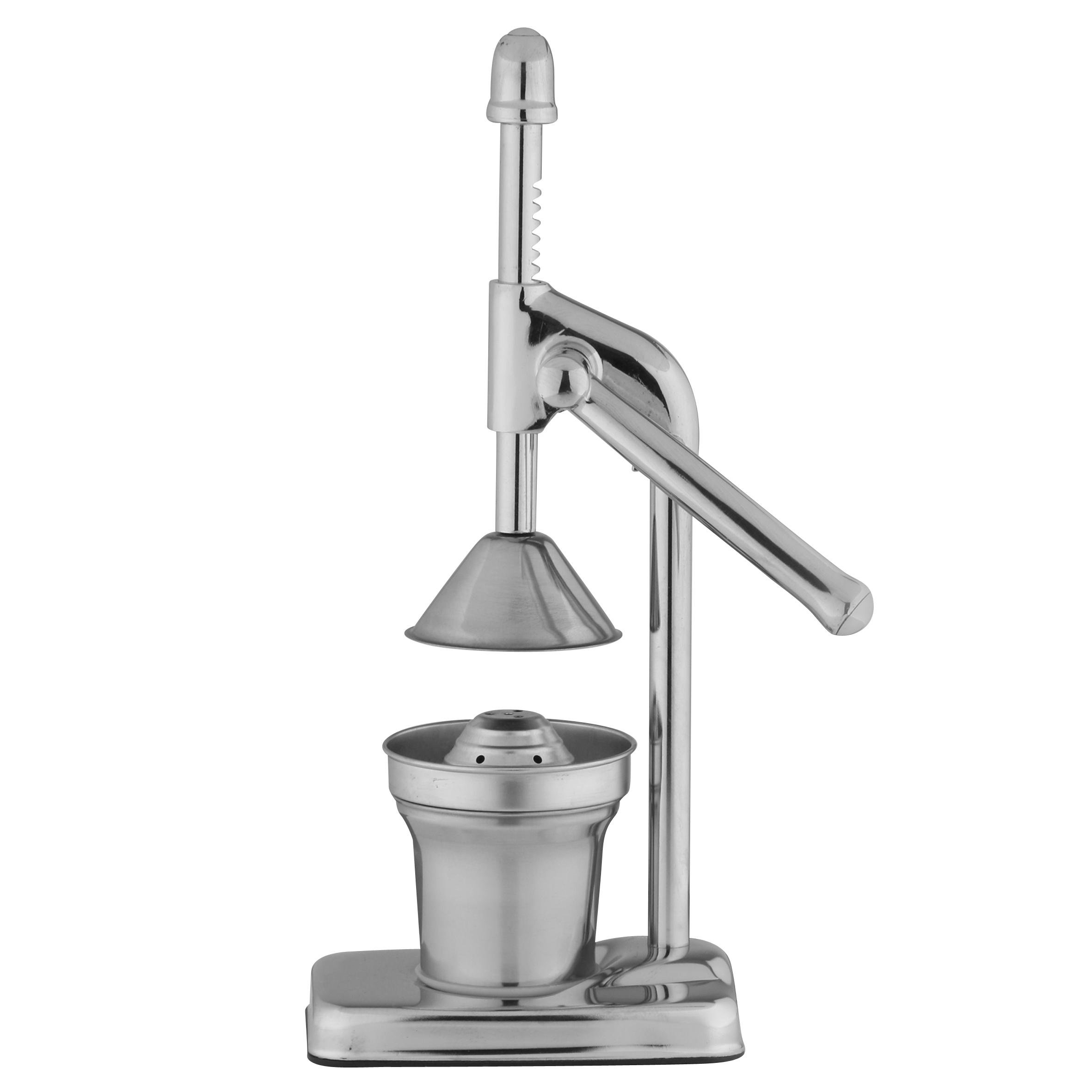 Пресс ручной Axentia чашки/сито из нержавеющей стали для цитрусовых 18,3х13х36 см 250 мл Хром (116787) - фото 6 Пресс ручной Axentia чашки/сито из нержавеющей стали для цитрусовых 18,3х13х36 см 250 мл Хром (116787) - фото 6