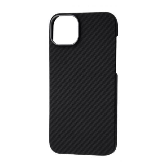 Чохол-накладка для телефону WAVE Premium Carbon Slim with Magnetic Ring iPhone 15 Plus black (512230001) Чохол-накладка для телефону WAVE Premium Carbon Slim with Magnetic Ring iPhone 15 Plus black (512230001)