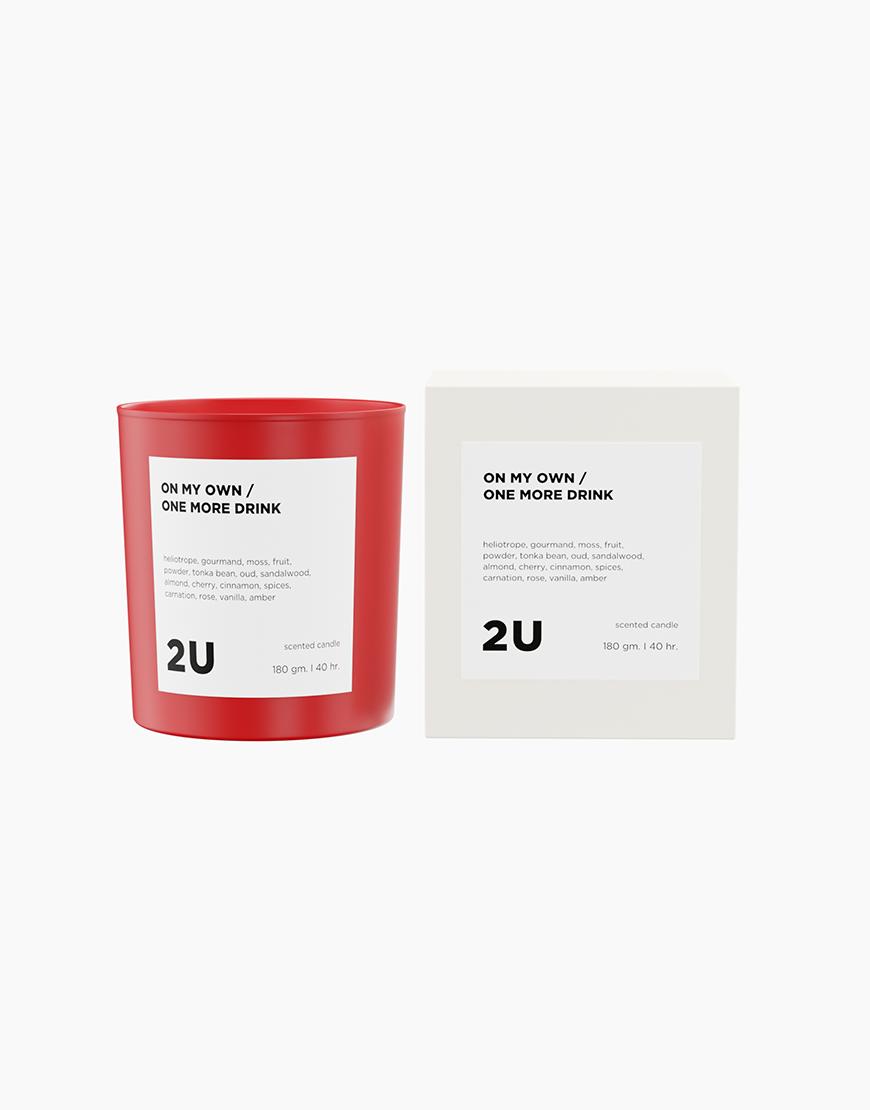 Свічка ароматична One more drink 2U червона 180 г