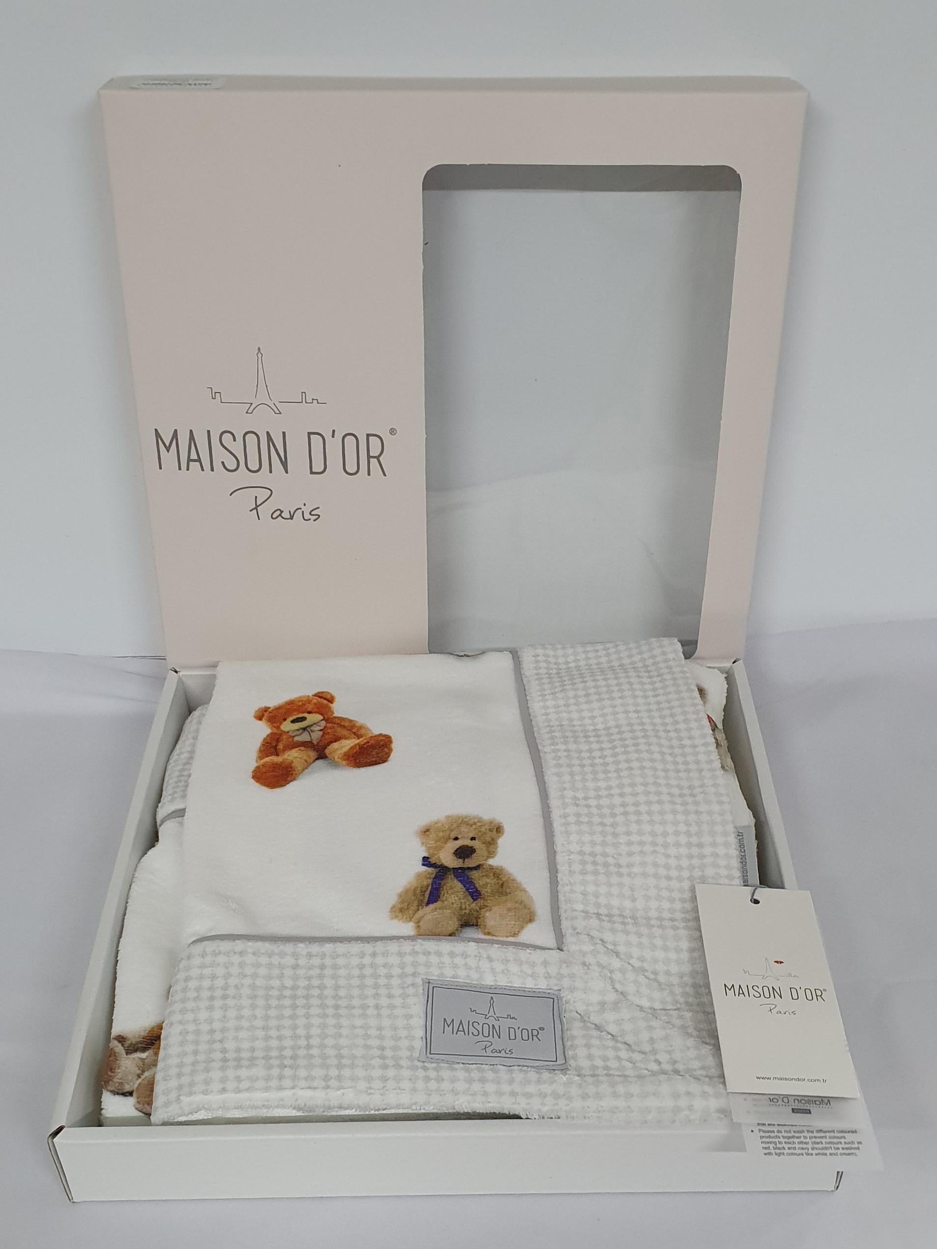 Плед детский Maison D'or Sweaty Bears 100x150 см (CN19722)