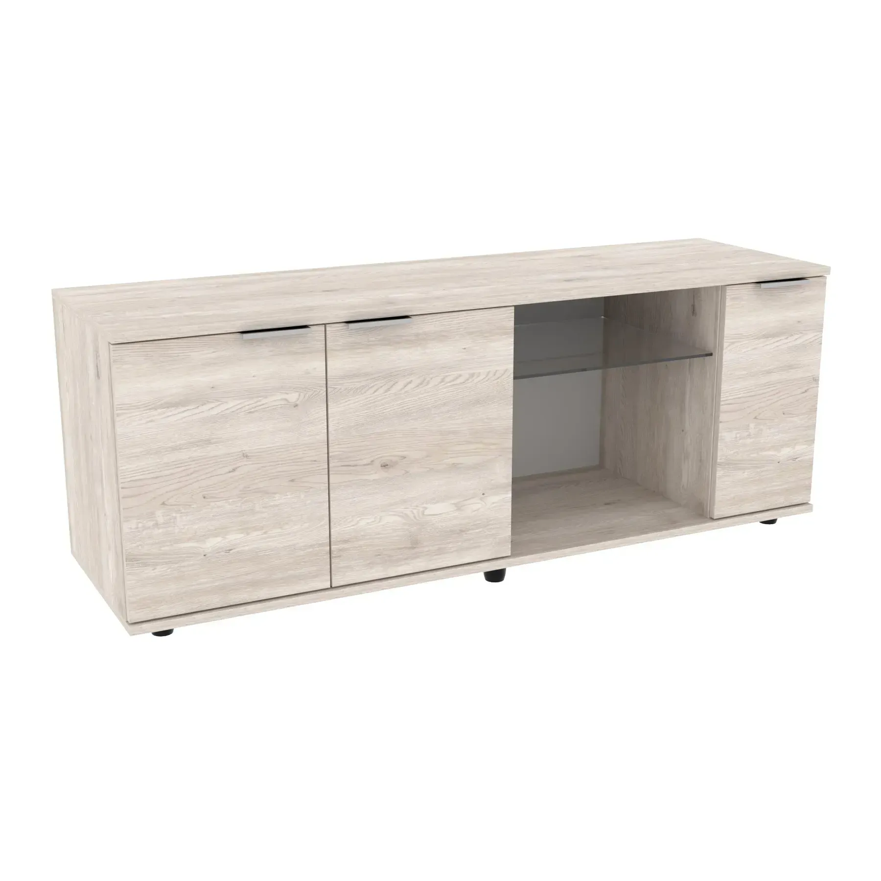 Тумба TV Kontinent Ketrin К-10 140х42,5х53 см Самоа Дымчатый (85135268)