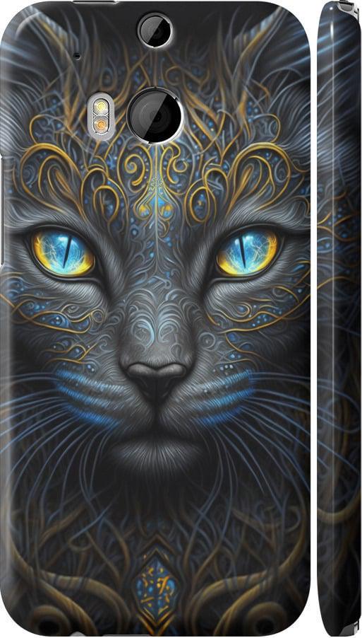 Чехол на HTC One M8 dual sim Кошка (5548c-55-42517)