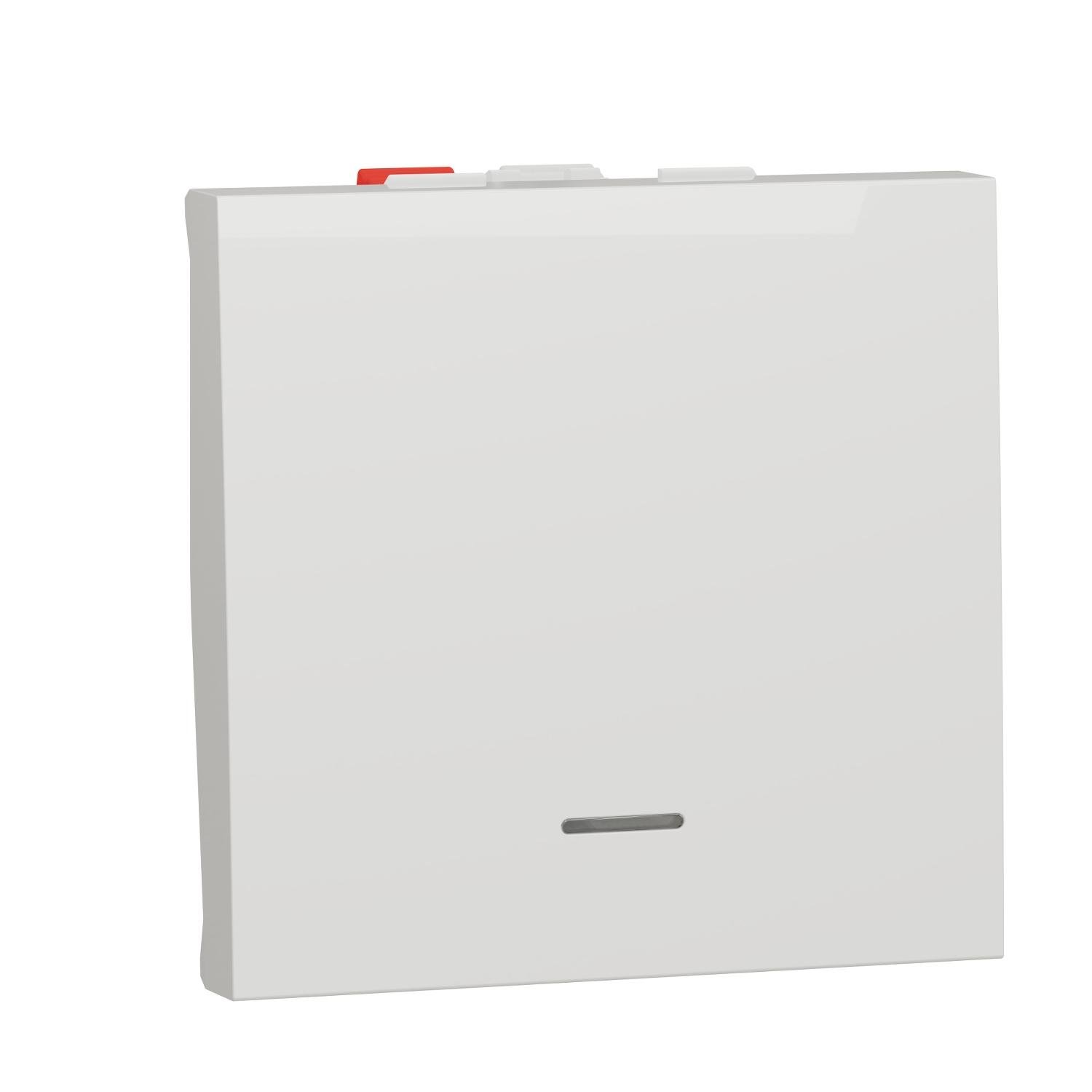 Переключатель с нейтралью Schneider Electric Unica New 2 модуля Белый (NU320318S) Переключатель с нейтралью Schneider Electric Unica New 2 модуля Белый (NU320318S)