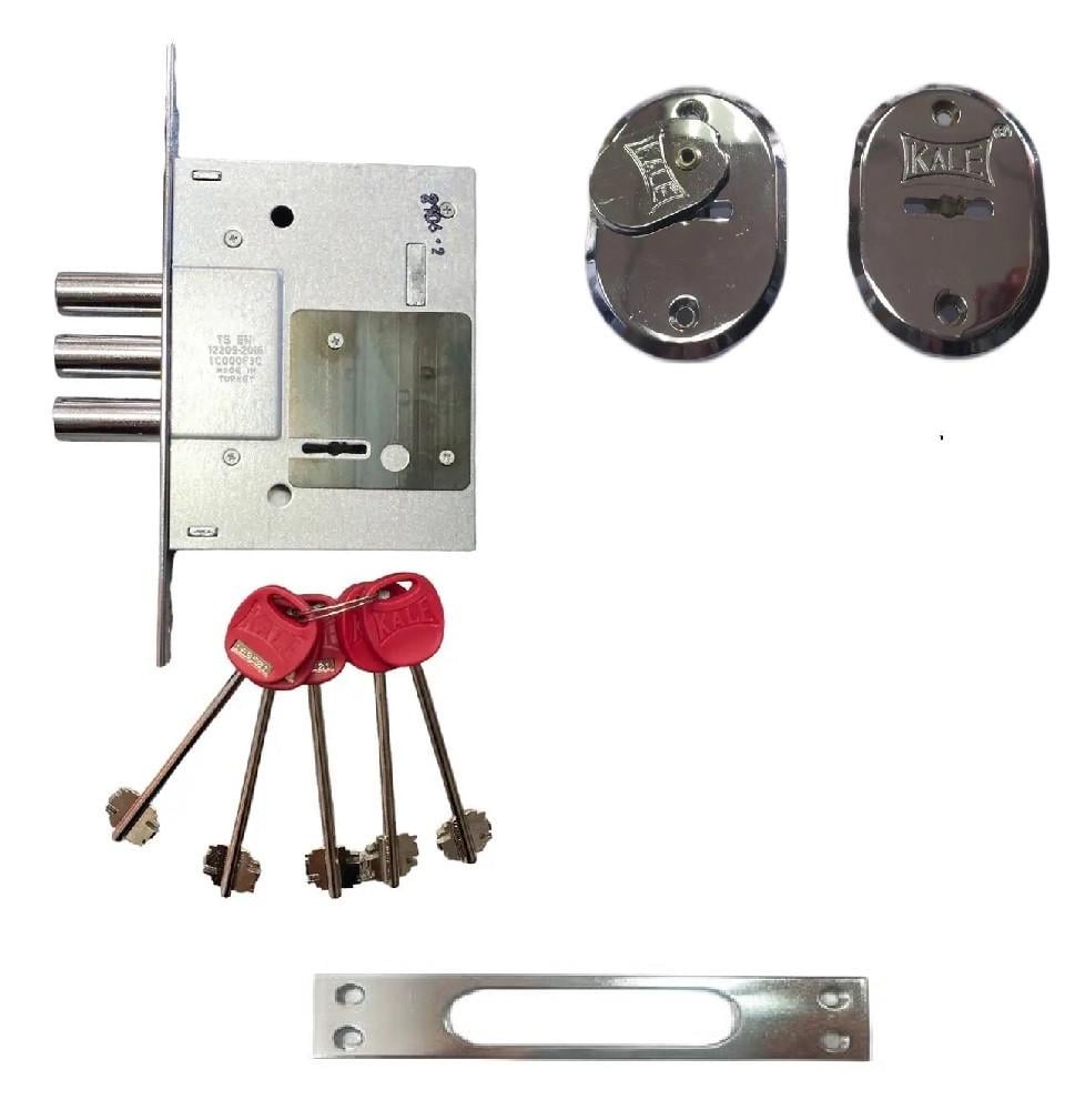Замок врезной Kale 257 L полная комплектация