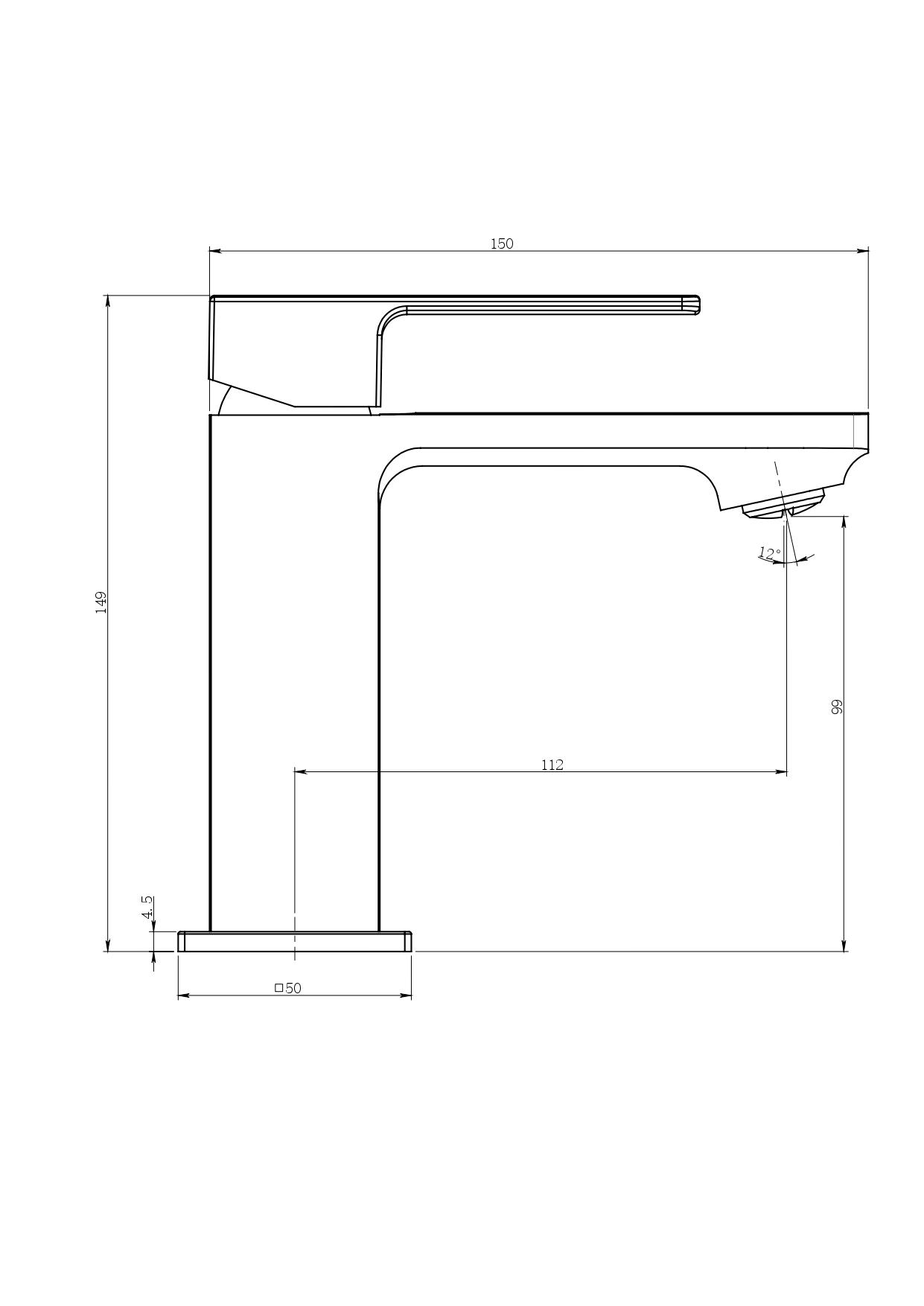 Набор смесителей Perla ROBIN 106204T Графитовый (PBZ6203T+PBZ6204T) - фото 3