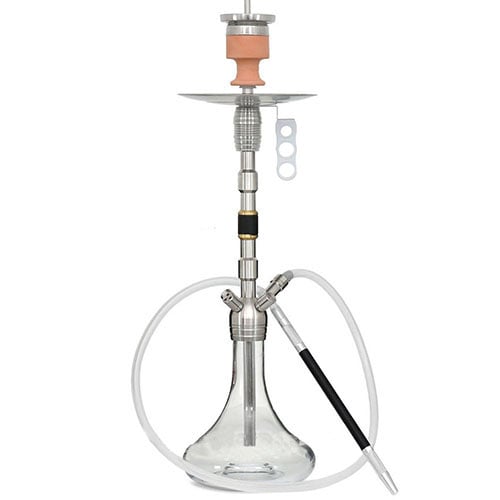 Кальян Amy Deluxe SS06 Dark Steel Plus White (116034445)