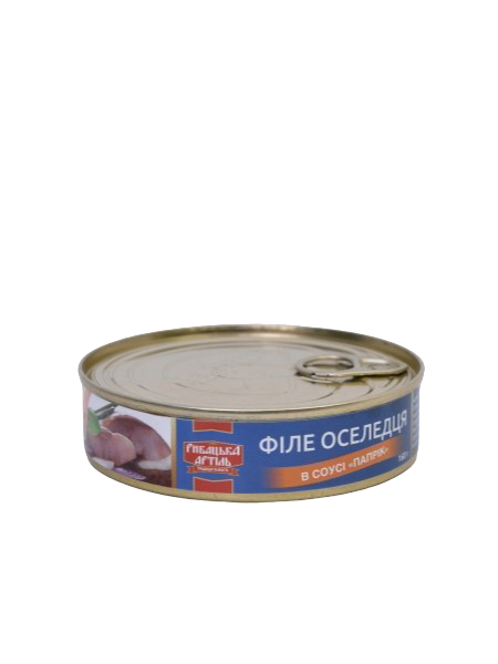 Филе сельди в соусе Рыбацкая Артиль Паприк 160 г (4281e9c3)