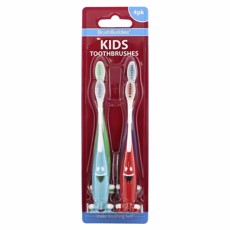 Детская зубная щетка Brush Buddies Smart Care 4 шт. (BBD-00502)