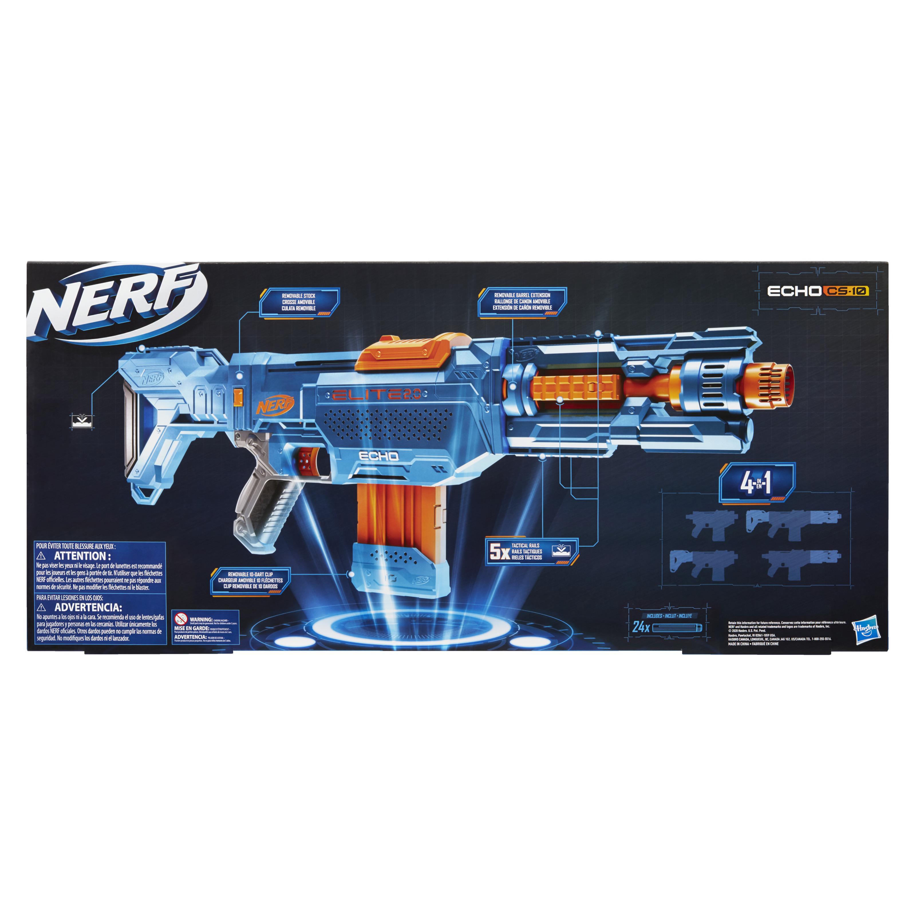 Бластер Nerf Элит Эхо E9533 (5010993729173) - фото 7 Бластер Nerf Элит Эхо E9533 (5010993729173) - фото 7
