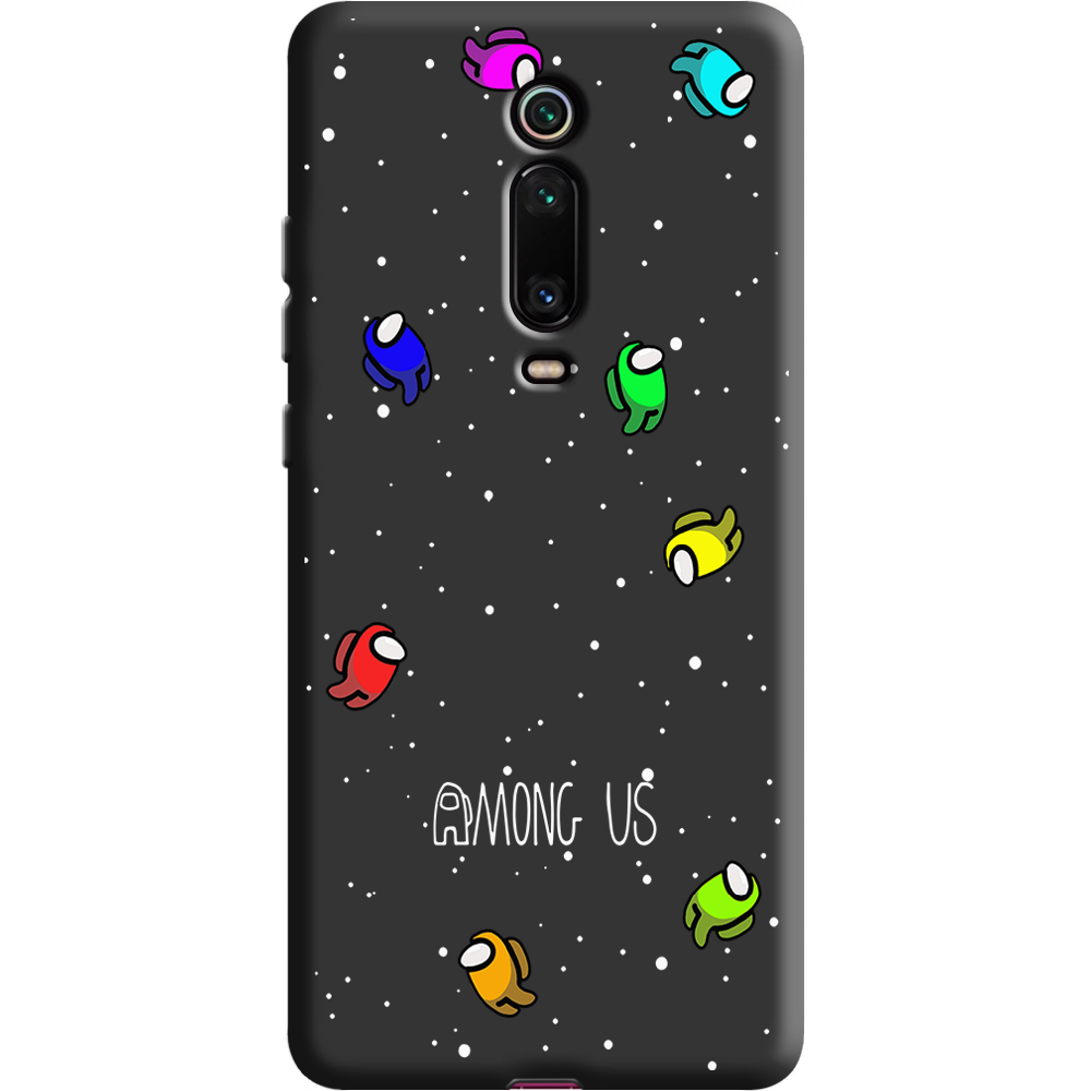 Чехол BoxFace Xiaomi Mi 9T / Mi 9T Pro Among Us Invisible Черный силикон (37376-bk76-38687)