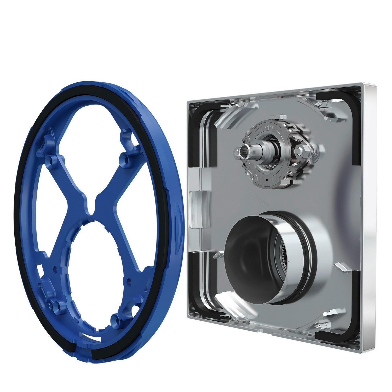 Скрытая часть термостатического смесителя DURAVIT Bluebox® ½" GK0900000000 (113410) - фото 6 Скрытая часть термостатического смесителя DURAVIT Bluebox® ½" GK0900000000 (113410) - фото 6