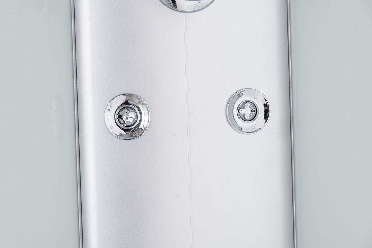 Бокс душевой с гидромассажем MIXXUS STRONG SBH02 FB SATIN низкий поддон 90x90x215 см (MI6890) - фото 5