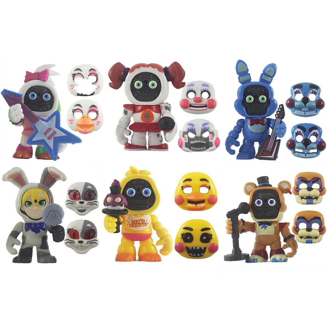 Набор фигурок Five Nights at Freddy’s FNAF 6в1 8 см