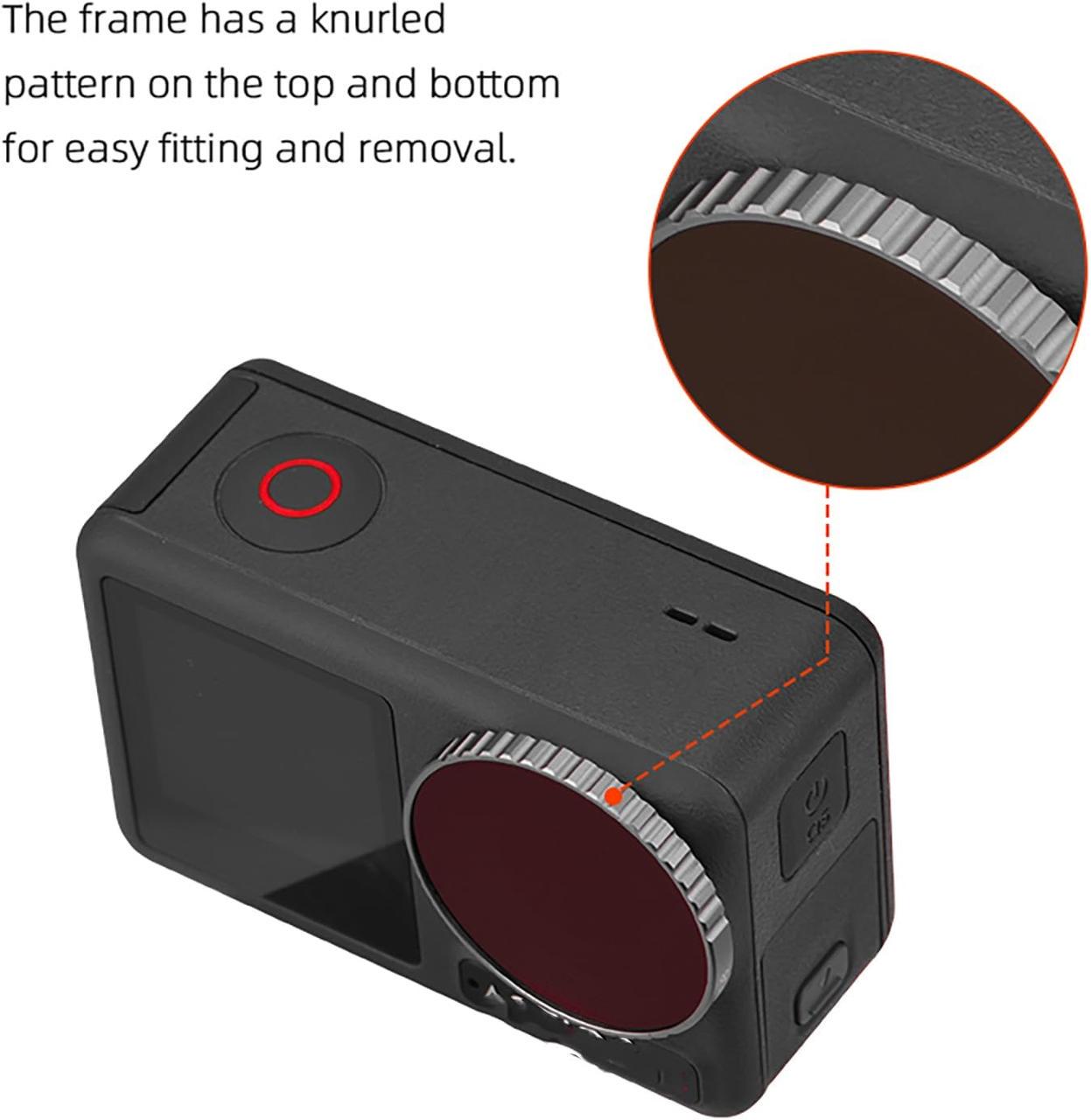 Світлофільтр об'єктиву професійний UV захисний для DJI OSMO Action 3 4 5 - фото 3 Світлофільтр об'єктиву професійний UV захисний для DJI OSMO Action 3 4 5 - фото 3